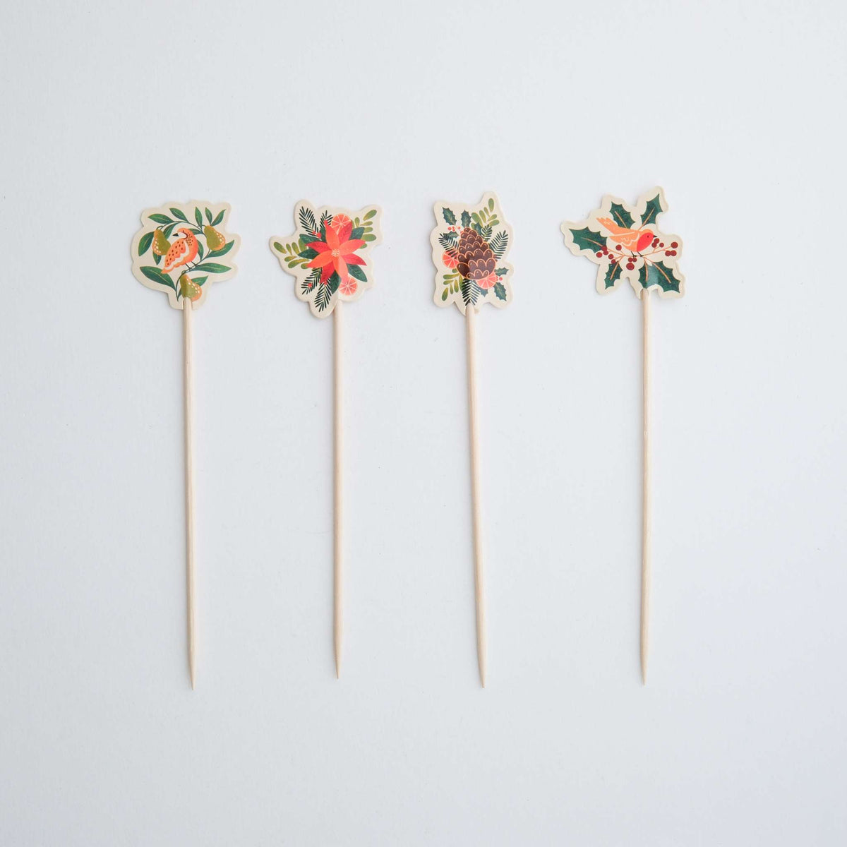 Festive Foliage Treat Picks Pk/24