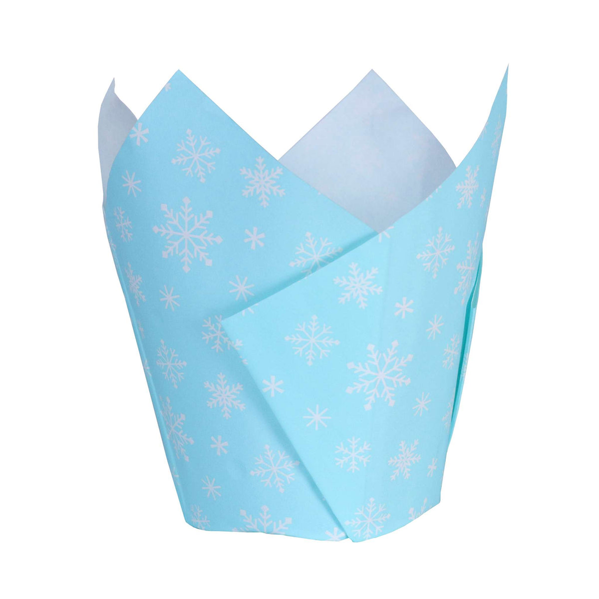 Frosty Tulip Shaped Muffin Cases Pk/24