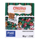 Kerst "Out of the Box" Mix van Strooisels - Vrolijke Feestdagen (60g)