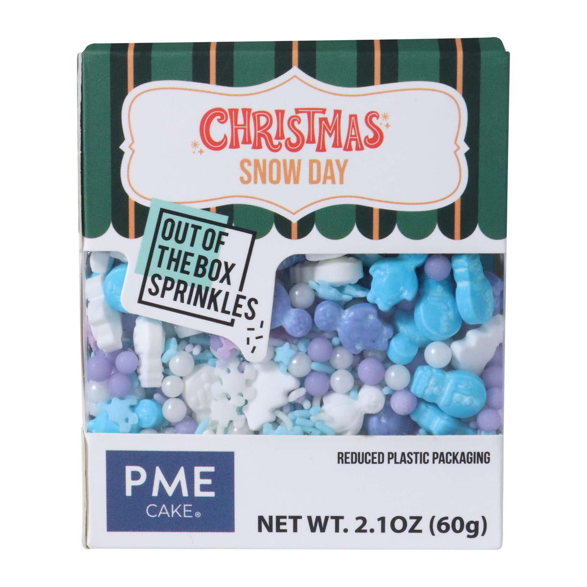 Out of the Box Sprinkles Navideños - Día de Nieve (60g)