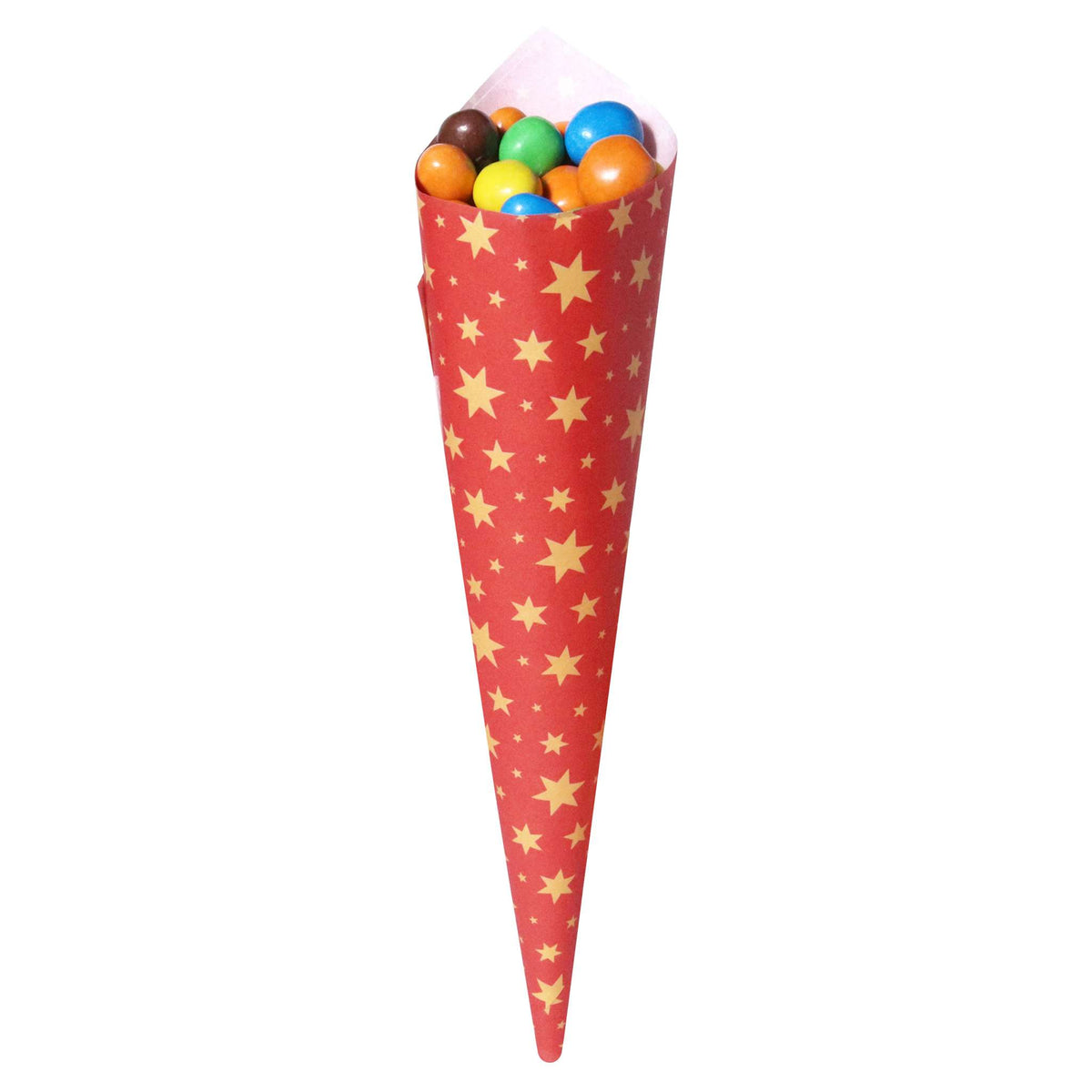 Golden Stars Greaseproof Wrapping Paper Pk/12