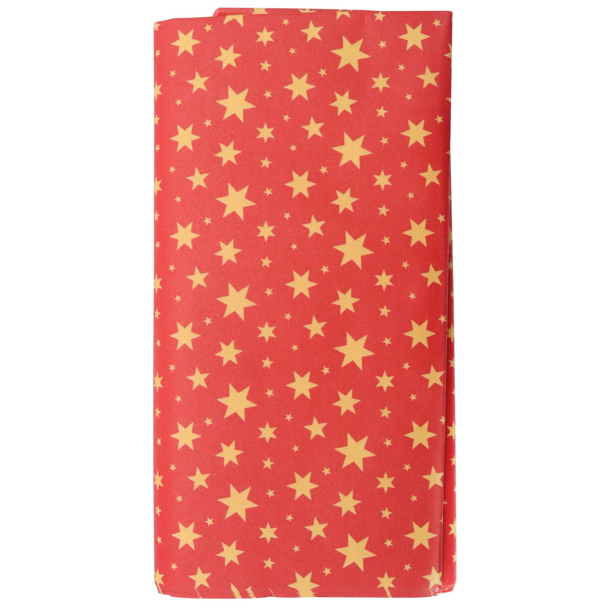 12 Bögen Backpapier für Weihnachtsleckereien & Geschenke - Goldene Sterne