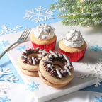 Weihnachts-Streusel - Silberneglitzersterne (160g)