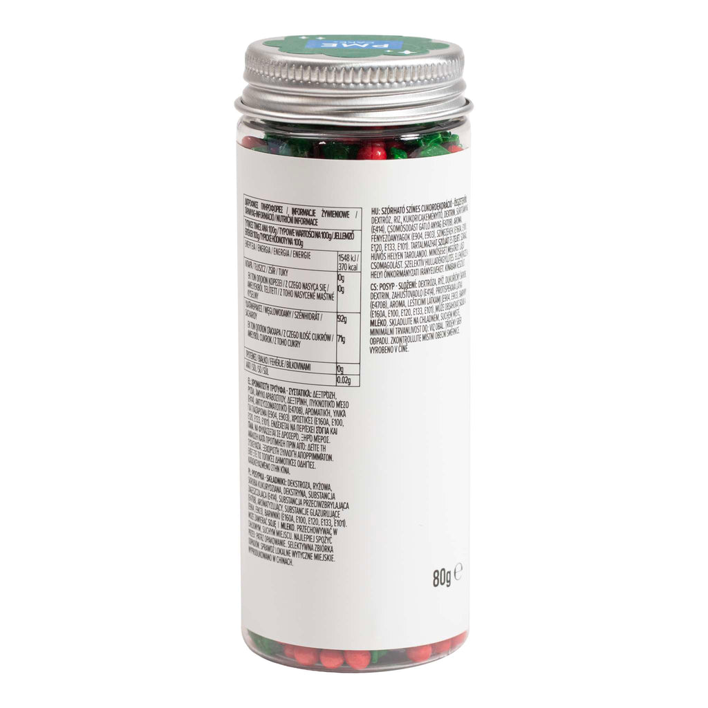 Holly & Berries Sprinkle Mix (80g)
