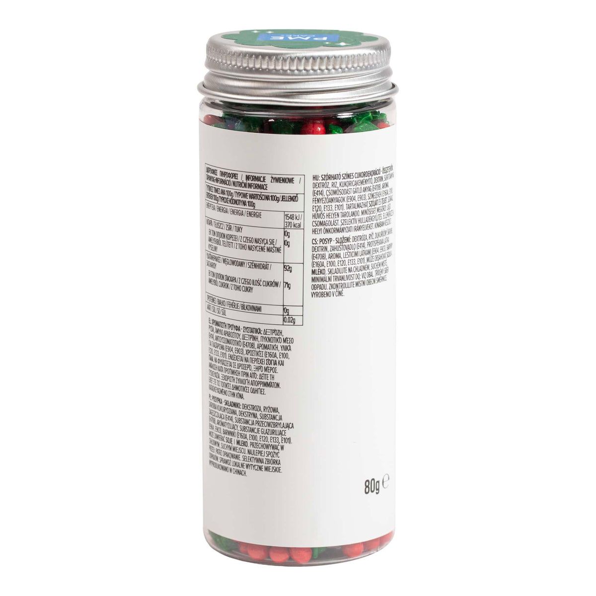 Holly & Berries Sprinkle Mix (80g)