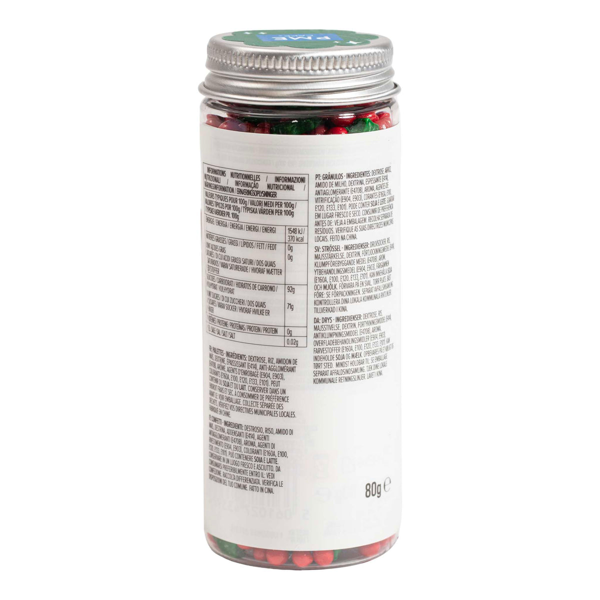 Holly & Berries Sprinkle Mix (80g)