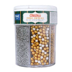 Mezcla 6-en-1 de Sprinkles Navideños - Brillo Festivo (196g)