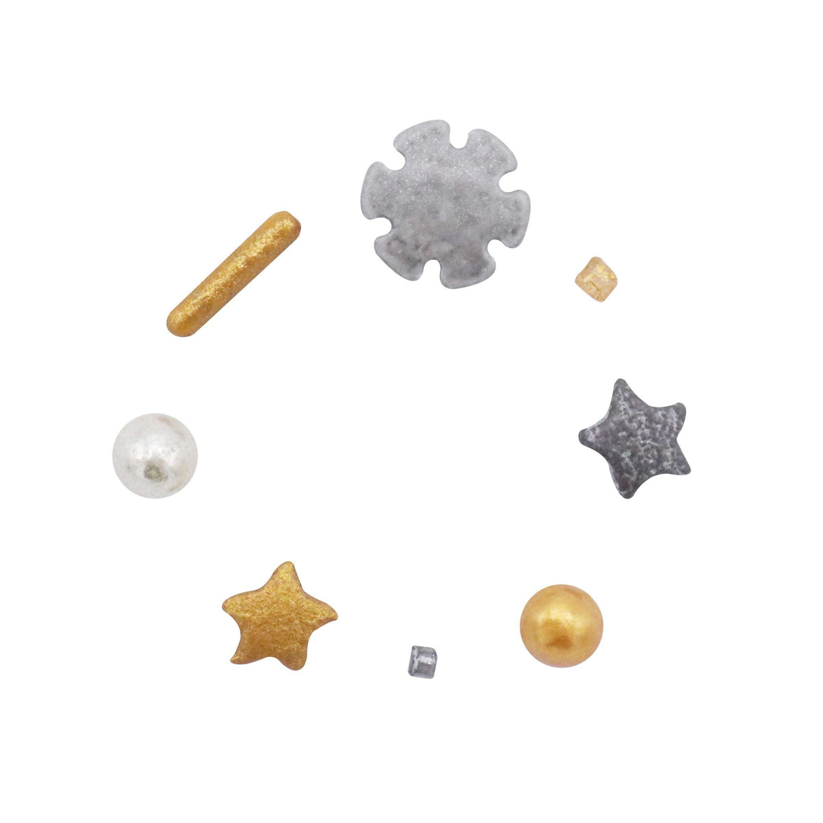 Holiday Sparkle 6 Cell Sprinkle Set  (196g / 6.91oz)
