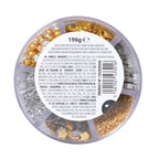 Mezcla 6-en-1 de Sprinkles Navideños - Brillo Festivo (196g)