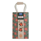 4 Weihnachts Papiertaschen Party-Tüten - Weihnachtsstern