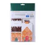 4 Boîtes à Favors de Noël - Maison en Pain d'Épices
