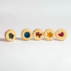 Navideño Cortadores de Galletas - Juego Linzer de 6