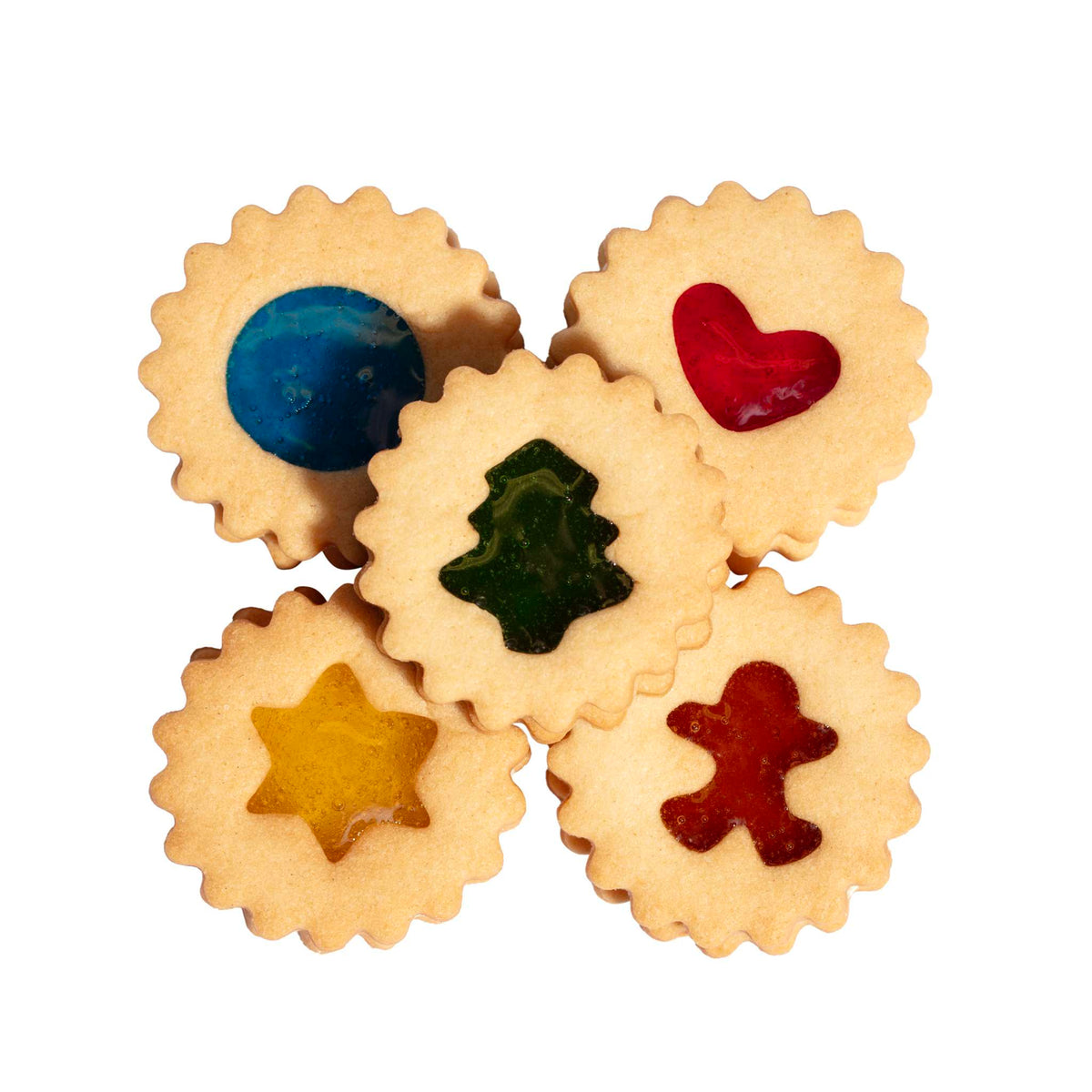 Linzer Cookie Cutters Set Of 6