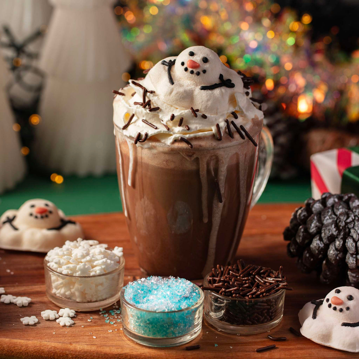 Melting Snowman Hot Chocolate Decorating Kit (9.17oz / 260g)