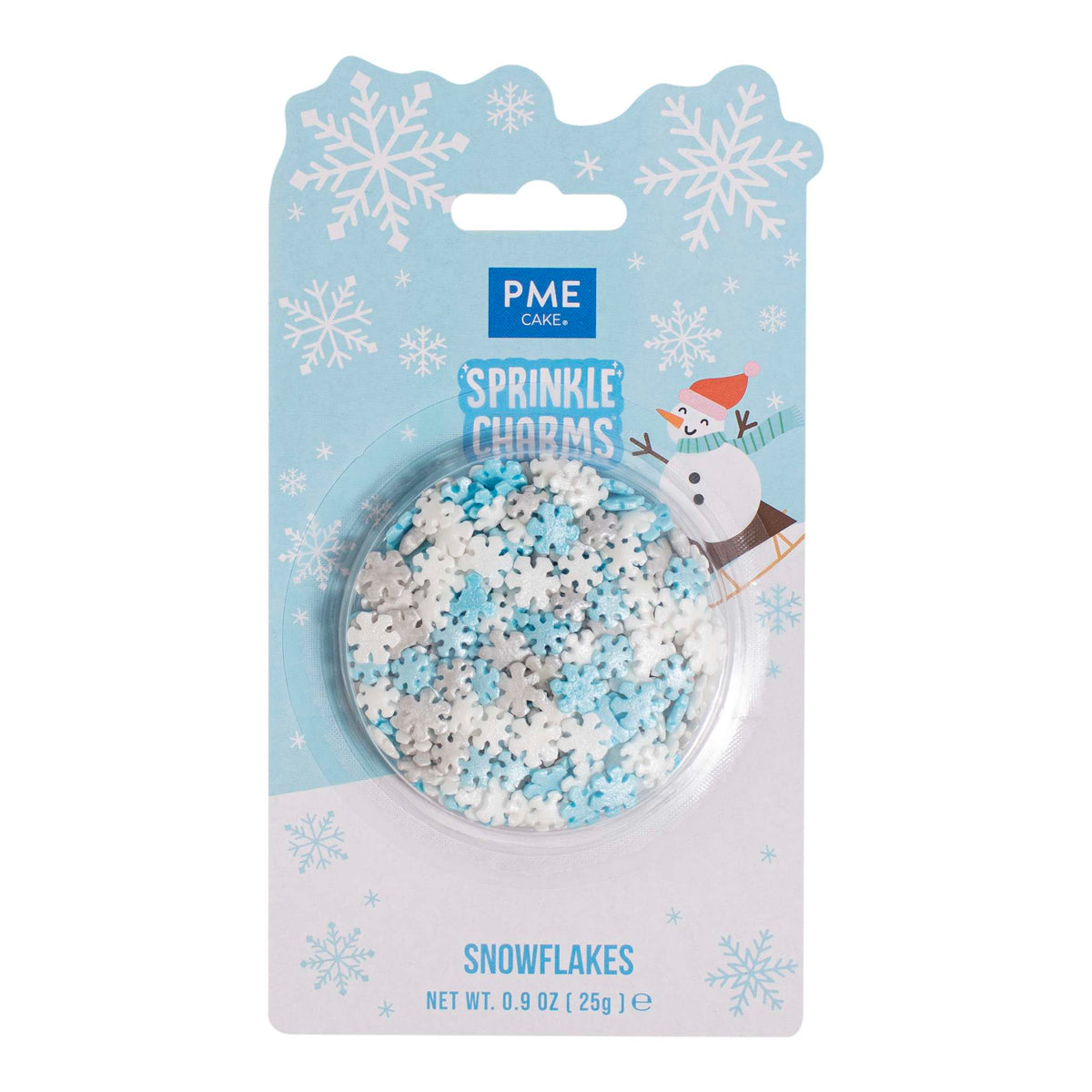 Snowflakes Sprinkle Charms (0.9oz / 25g)