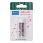 Essbare Glitzerfiguren - Zuckerstangen (1g / 0,03oz)
