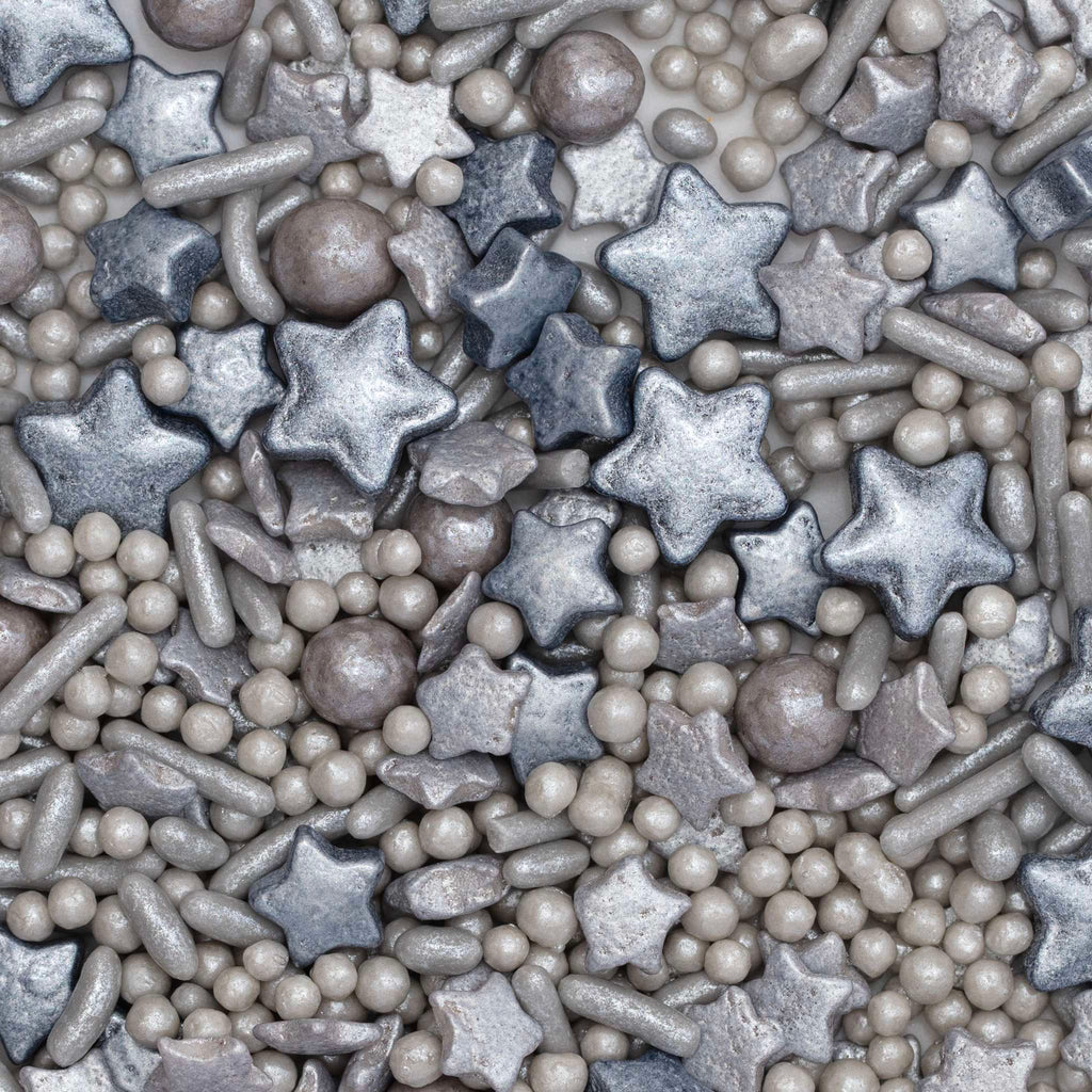 Silver Snowflake Sprinkle Mix (2.68oz / 76g)