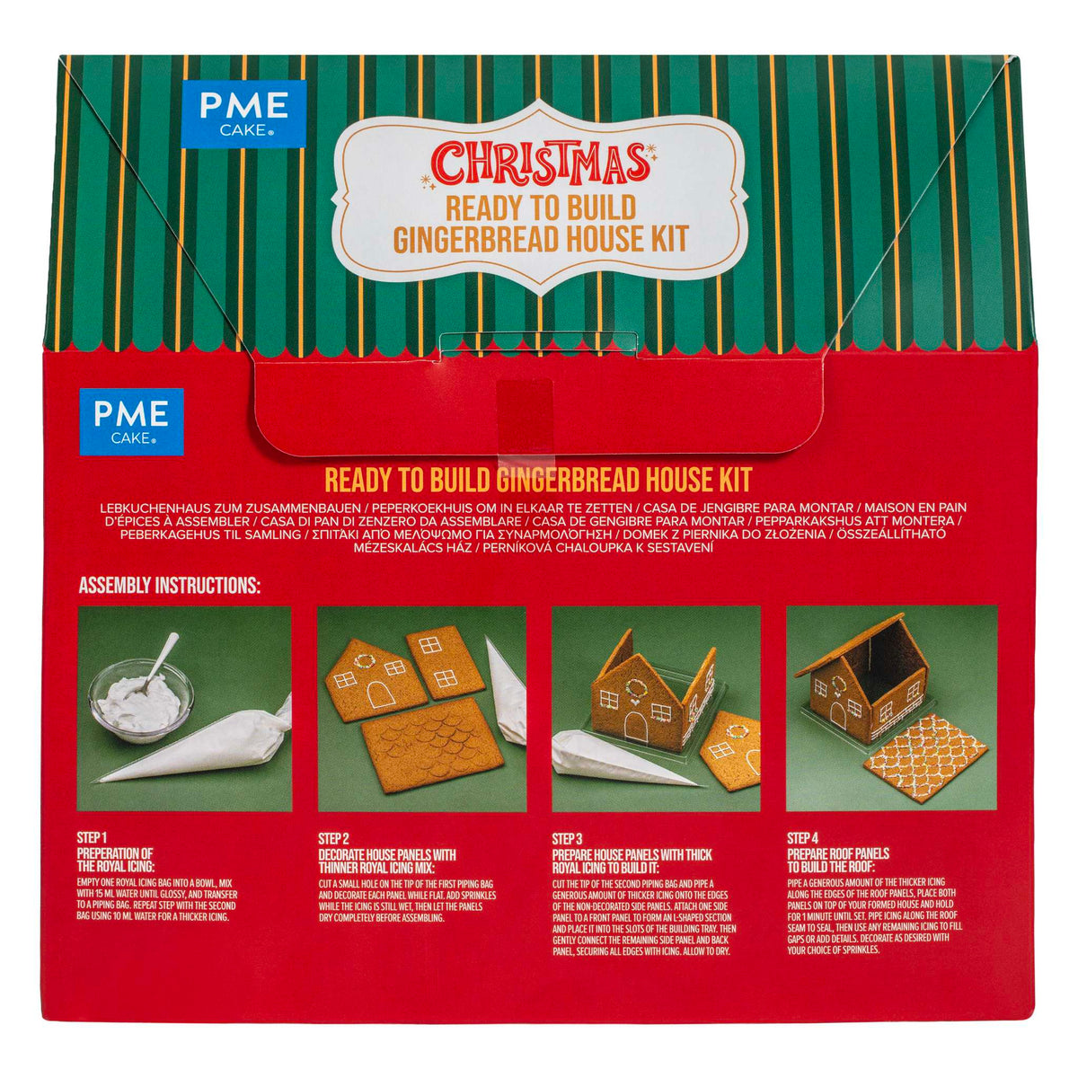 Ready To Build Gingerbread House Kit (21.1oz / 600g)