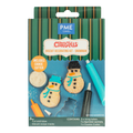 Keks-Dekorationsset - Schneemann Pk/5 (116.7g)
