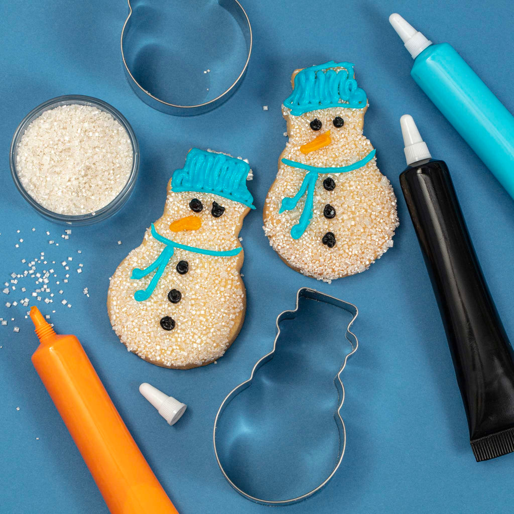 Keks-Dekorationsset - Schneemann Pk/5 (116.7g)