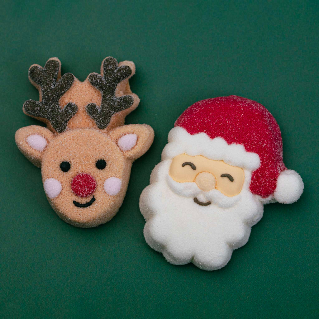 Marshmallow Treats - Weihnachtsmann & Rudolph Pk/12 (180g / 6.34oz)