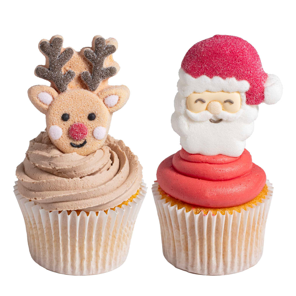 Marshmallow Treats - Weihnachtsmann & Rudolph Pk/12 (180g / 6.34oz)