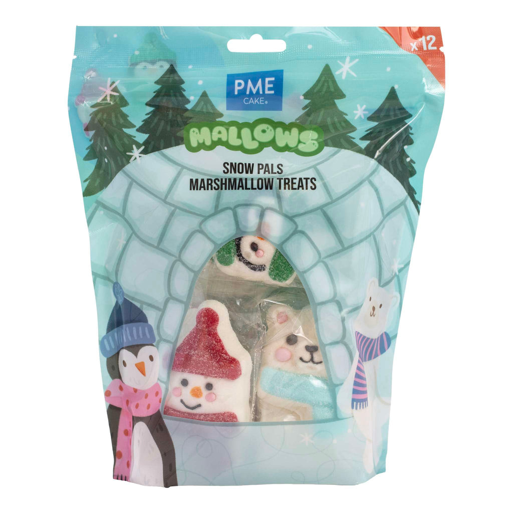 Marshmallow Treats - Copains de Neige, Pack de 12 (180g / 6.34oz)