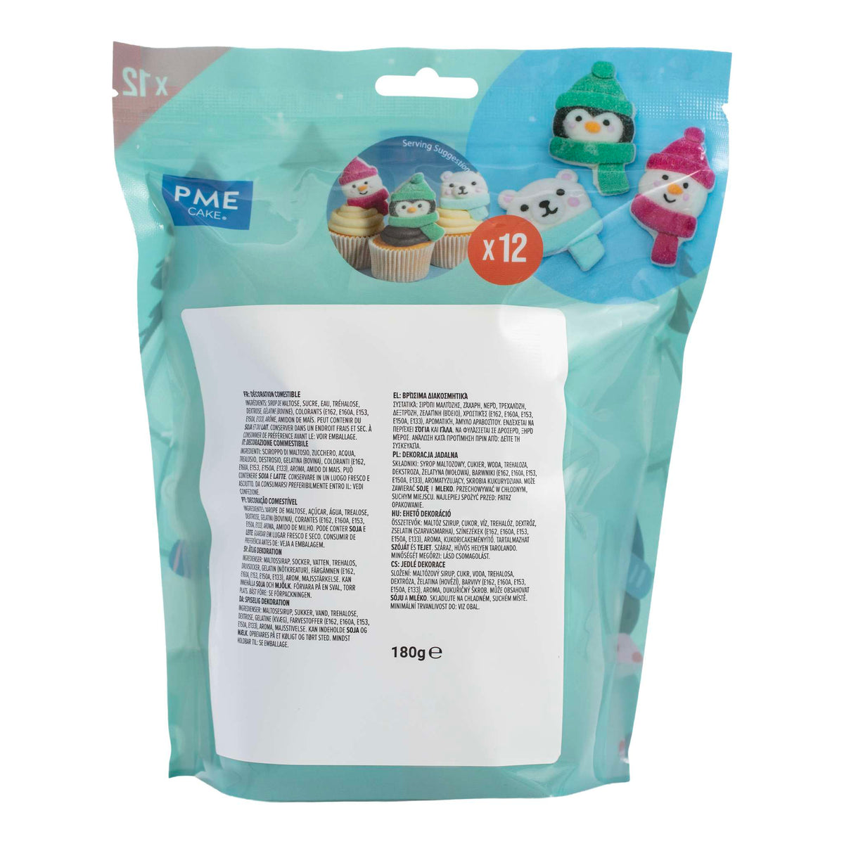 Marshmallow Treats - Copains de Neige, Pack de 12 (180g / 6.34oz)