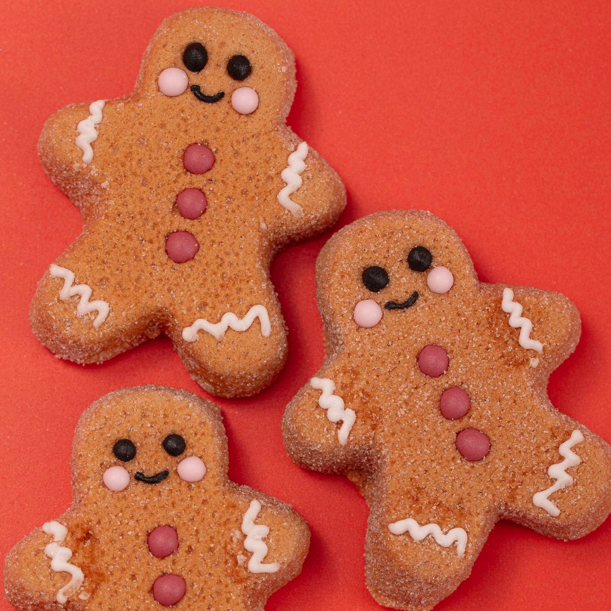 Gingerbread Man Marshmallow Treats Pk/12 (180g / 6.34oz)