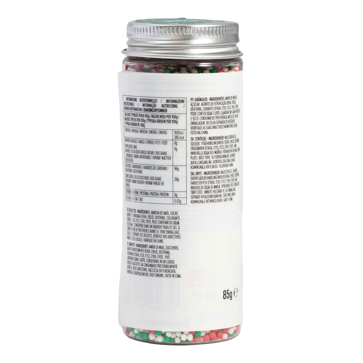 Weihnachts Hunderte & Tausende Streusel (85g)