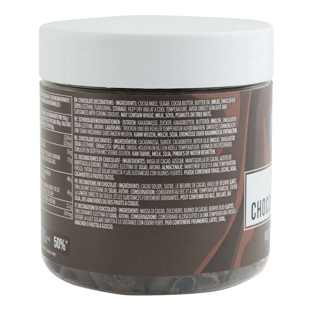 Copeaux et boucles de chocolat - Noir (85g)