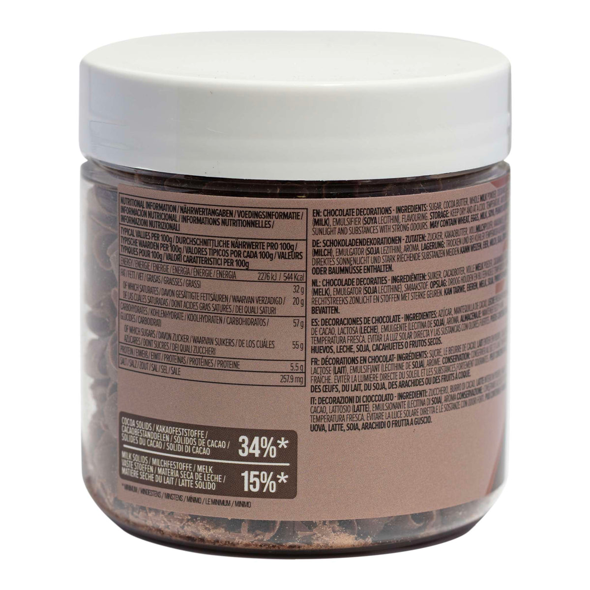 Milk Chocolate Curls (85g / 3oz)