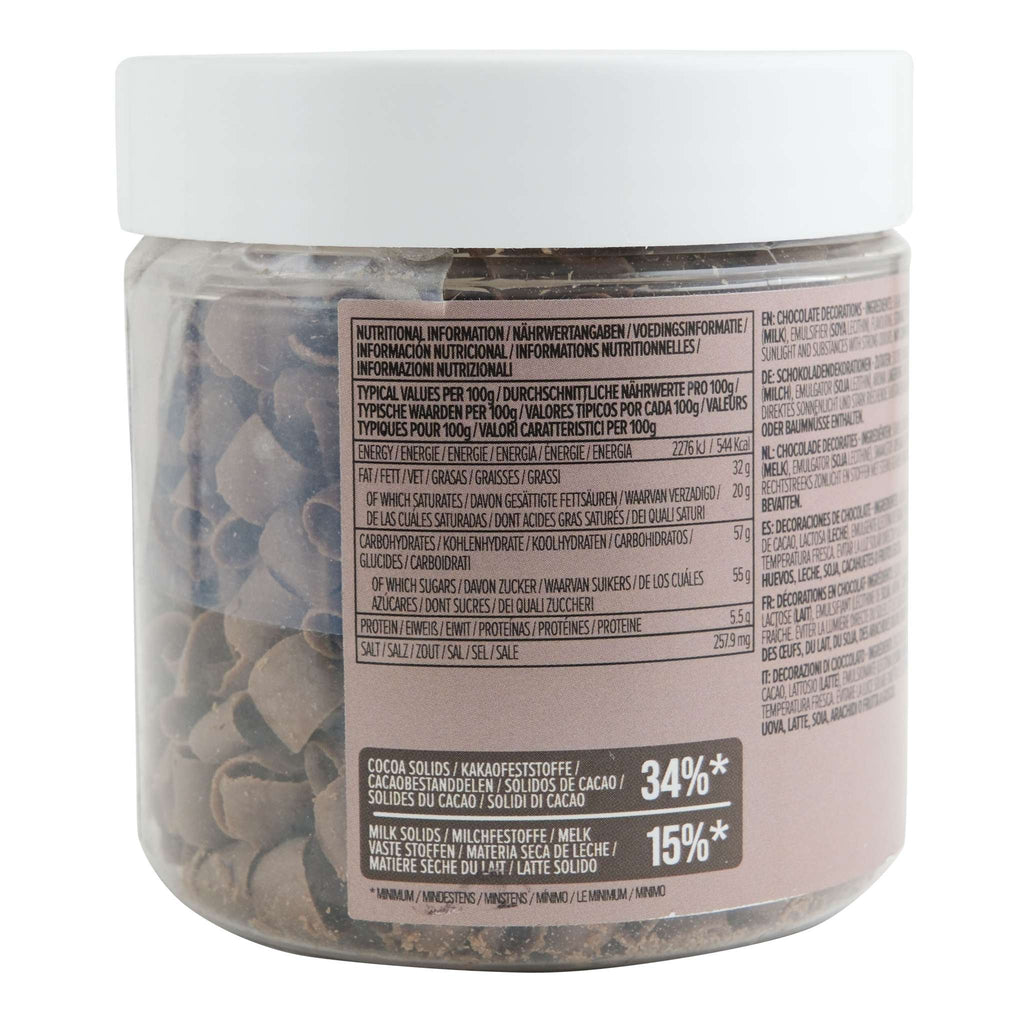 Virutas Rizos de Chocolate con Leche (85g)