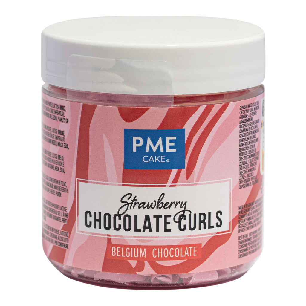 Chocoladekrullen - Aardbei (85g)