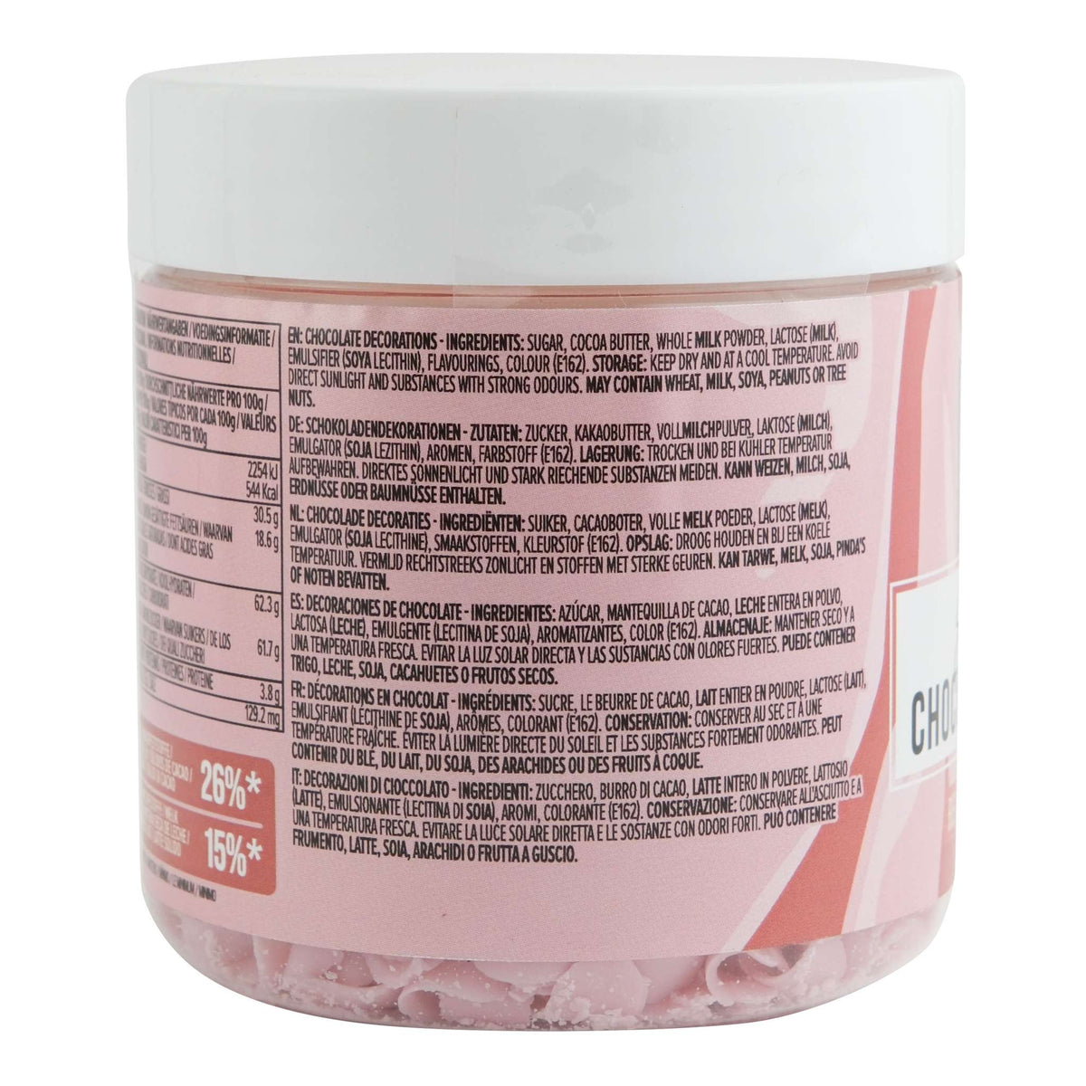 Strawberry Chocolate Curls (85g / 3oz)