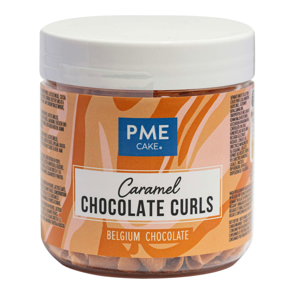 Caramel Chocolate Curls (85g / 3oz)