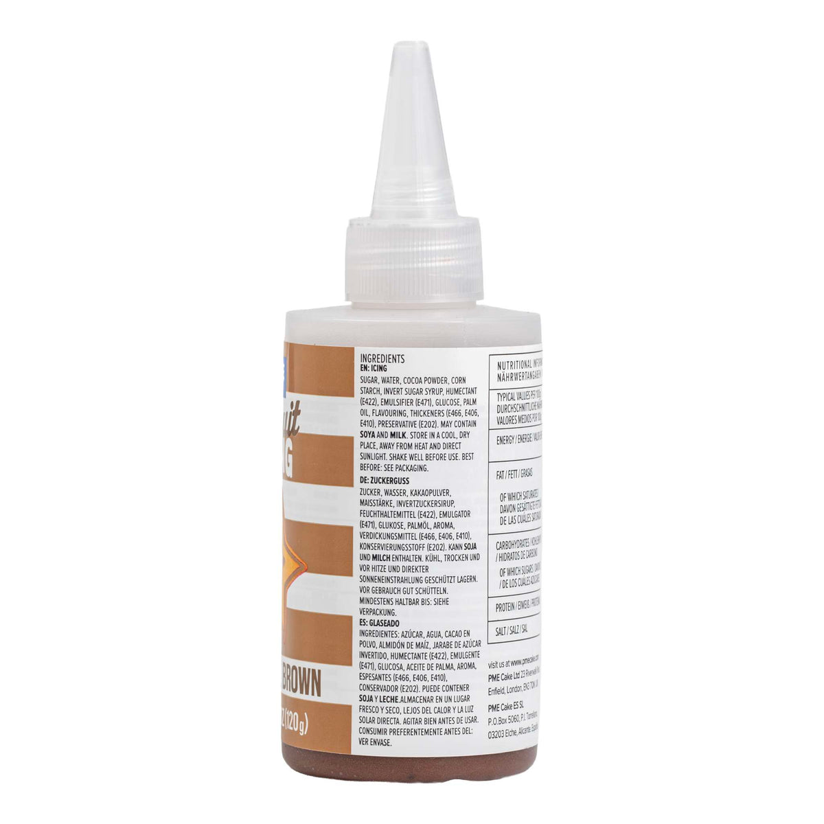 Chocolate Brown Biscuit Icing (4.25oz / 120g)