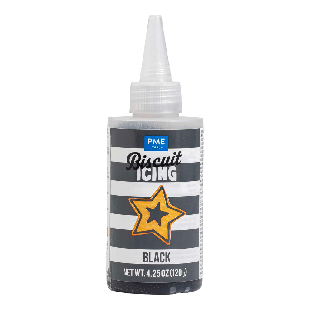 Biscuit Icing - Zwart (120g / 4.25oz)