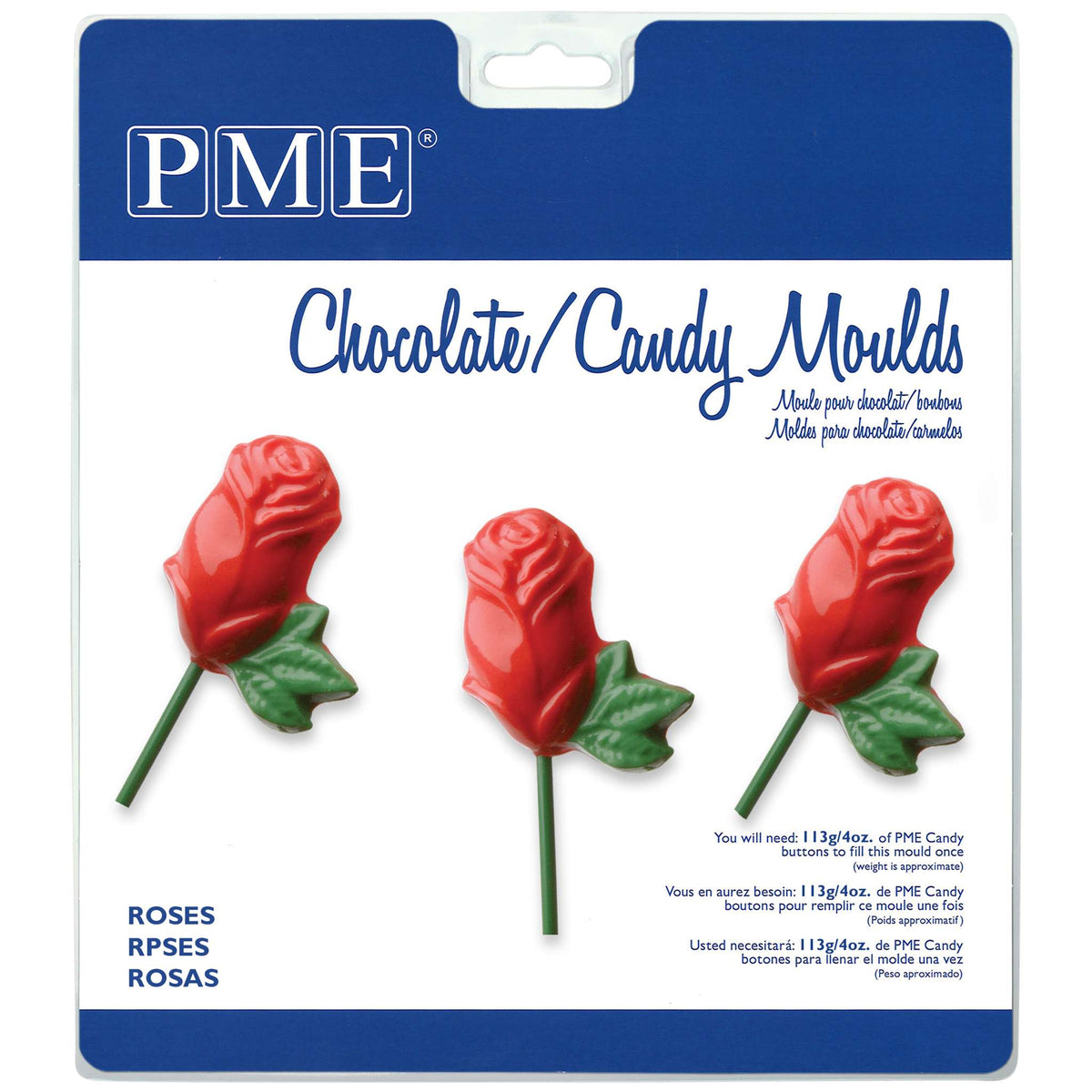 Roses PME Candy Mould