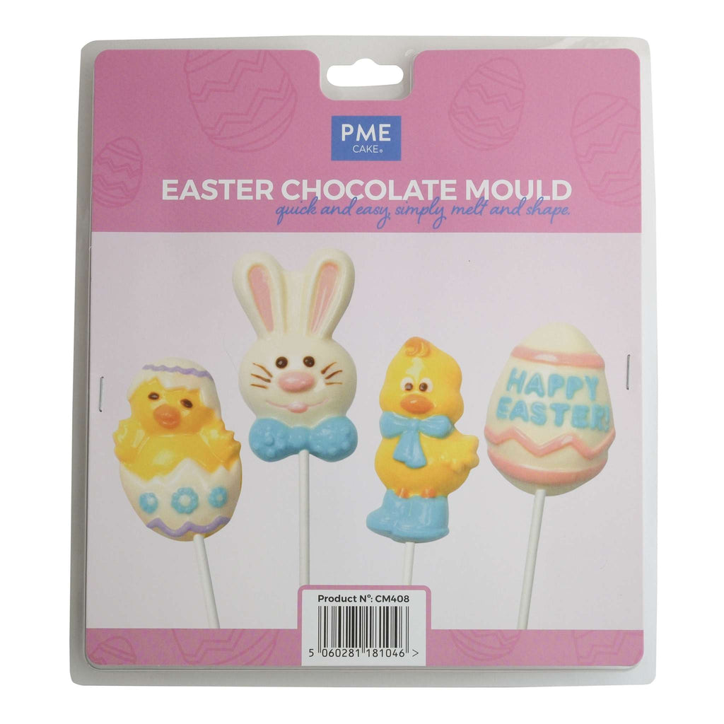 Molde para bombones de chocolate de temática Primavera/Pascua PME