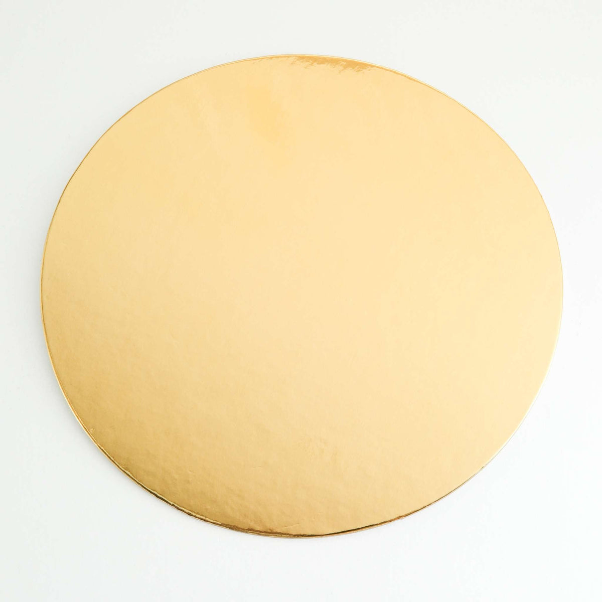 Round Gold Mirror Cake Card  (6in / 152mm)