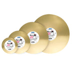 Mirror Cake Card - Runde Tortenunterlage Gold 152mm (6 Zoll), Packung mit 3