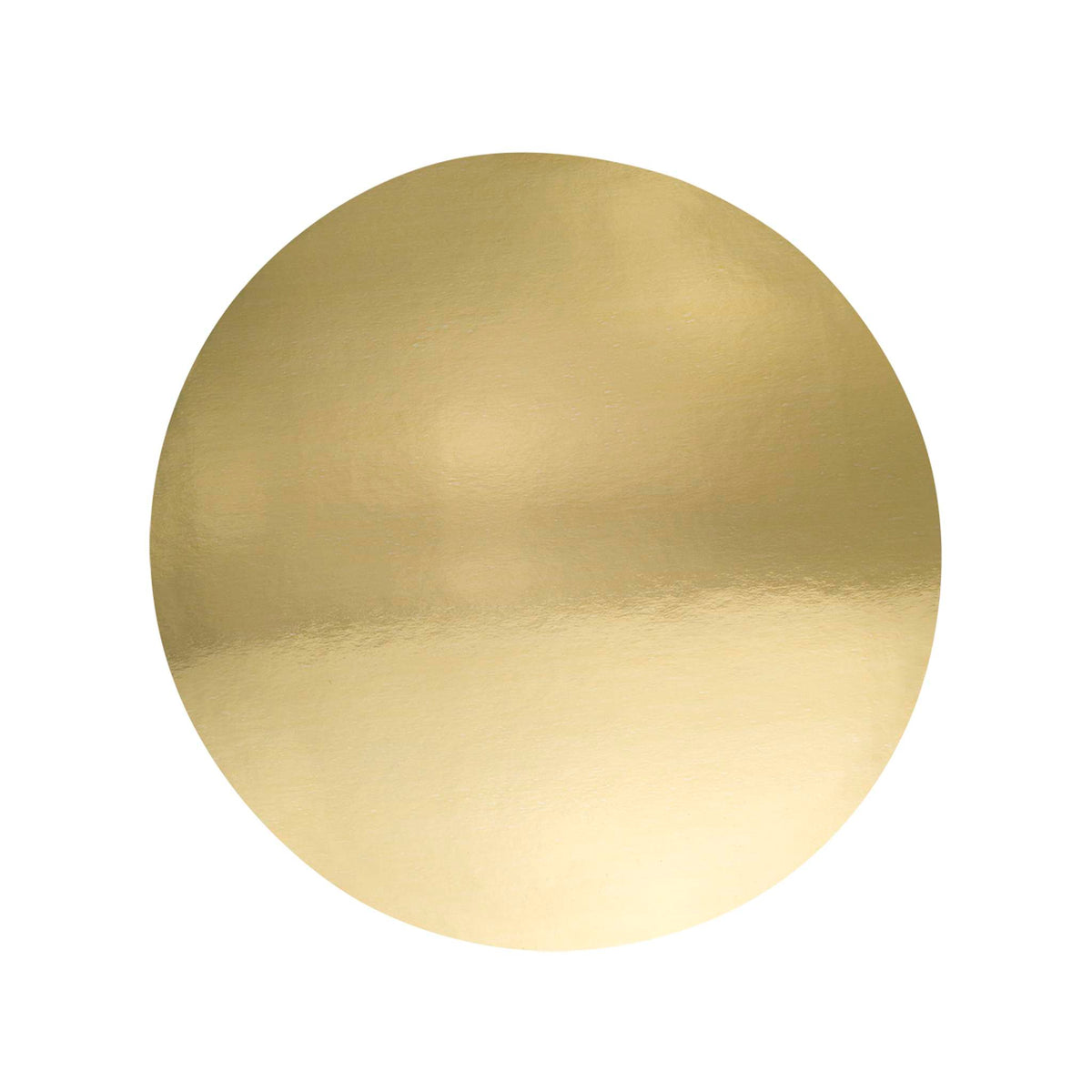 Mirror Cake Card - Runde Tortenunterlage Gold 254mm (10 Zoll), Packung mit 3