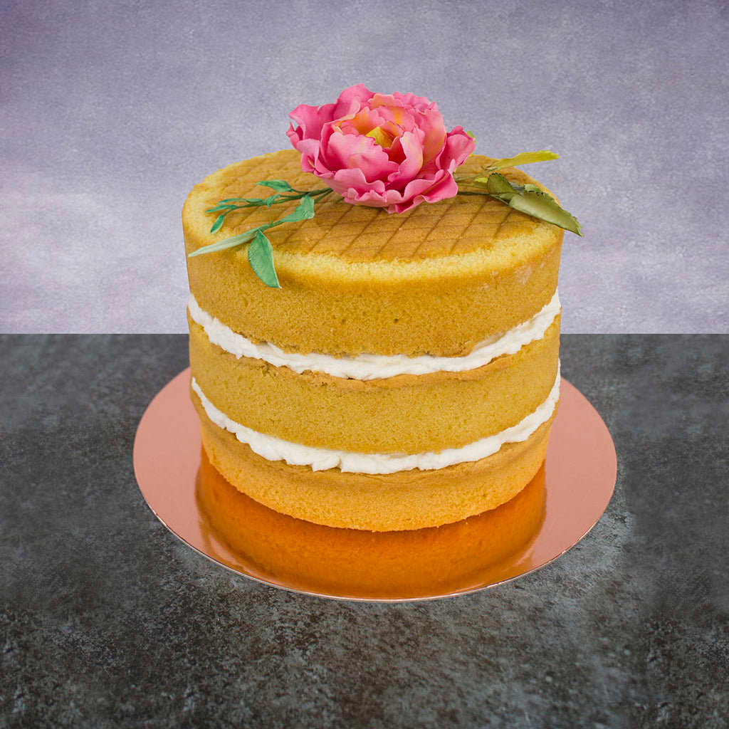 Mirror Cake Card - Runde Tortenunterlage Roségold 305mm (12 Zoll), Packung mit 3