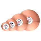 Mirror Cake Card - Runde Tortenunterlage Roségold 305mm (12 Zoll), Packung mit 3
