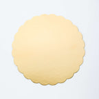 Carte de miroir pour gâteau - Or en coquille 254mm (10 pouces), Pack de 3