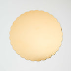 Mirror Cake Card - Scallop Tortenunterlage Roségold 305mm (12 Zoll), Packung mit 3