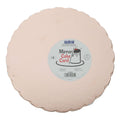Carte de miroir pour gâteau - Or rose en coquille 254mm (10 pouces), Pack de 3