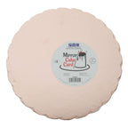 Carte de miroir pour gâteau - Or rose en coquille 254mm (10 pouces), Pack de 3
