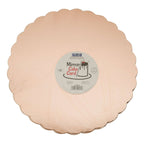 Mirror Cake Card - Runde Tortenunterlage Roségold 254mm (10 Zoll), Packung mit 3